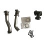 [US Warehouse] Exhaust Pipe Kit with Gasket for Ford 7.3L Powerstroke Derv Turbo 1999.5-2003